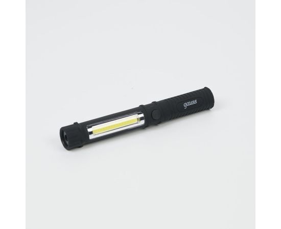 Ручной фонарь Gauss модель GFL109 4W 200lm 3xAAA LED 1/12/72 GF109 – изображение 3