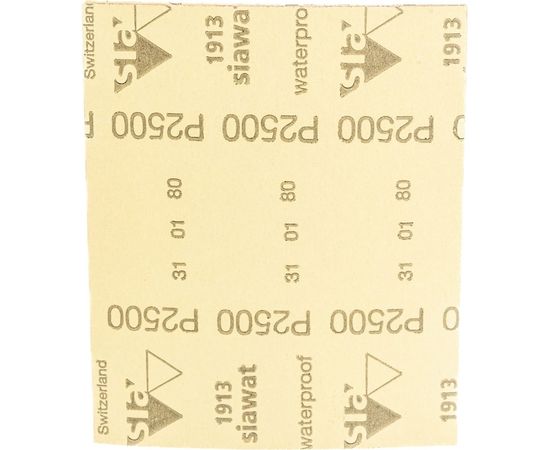 Наждачная бумага ABRAFORM HANDSIZE от ""Мастерская Pit_Stop и Доктор Дью"", P2500, 4 шт AF-HS-DOC-P2500 – изображение 4