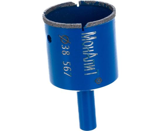 Сверло алмазное по керамограниту (38х67.5 мм) МонАлиТ КГ38-10 – изображение 4