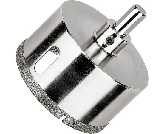 Коронка алмазная по керамограниту и керамике с центрирующим сверлом 70 мм Diamond Industrial DIDCSC070 – изображение 4