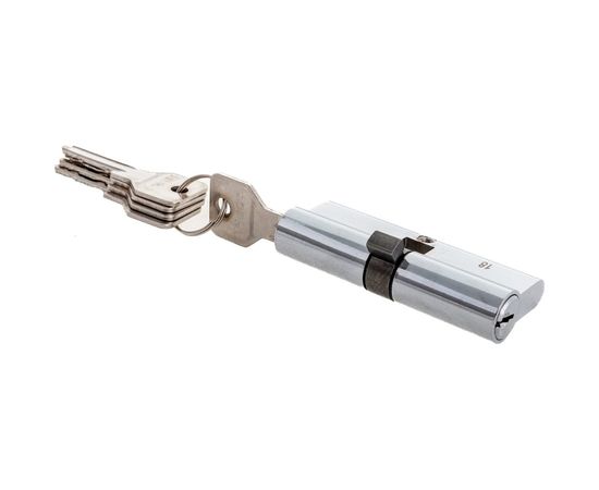 Цилиндровый механизм НОРА-М ЕСО Z Л-80 40-40 хром Х 15283 – изображение 5