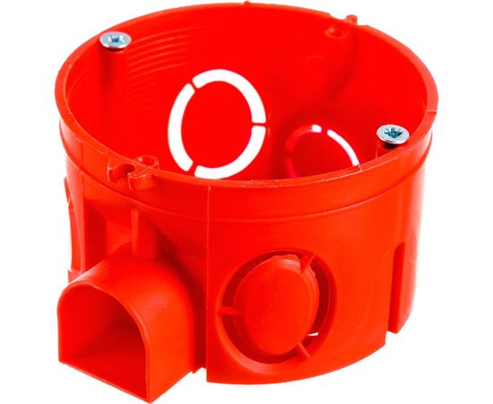 Установочная коробка Промрукав безгалогенная HF 68х42 с саморезами 1 шт 80-0500 С – изображение 5