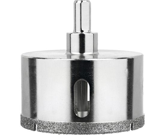 Коронка алмазная по керамограниту и керамике с центрирующим сверлом 70 мм Diamond Industrial DIDCSC070 – изображение 5
