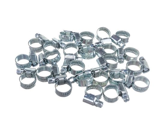 Червячный хомут Gigant 10-16 мм/9 W1, 25 шт G/1/25 – изображение 5