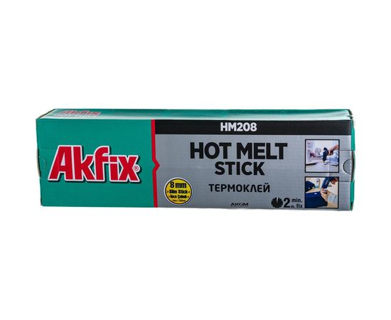 Термоклей HM208 (8 мм; 1 кг; 78 шт) Akfix GA120 