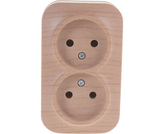 Розетка IONICH 2-ая б/з сосна 1438 