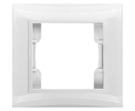 Одноместная рамка, белая Violet Volsten V01-21-A11-M 9146 