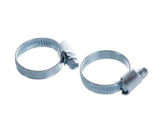 Обжимной хомут Госкреп 9 мм оцинк. 20-32 мм 2 шт, европодвес 11-0012420 