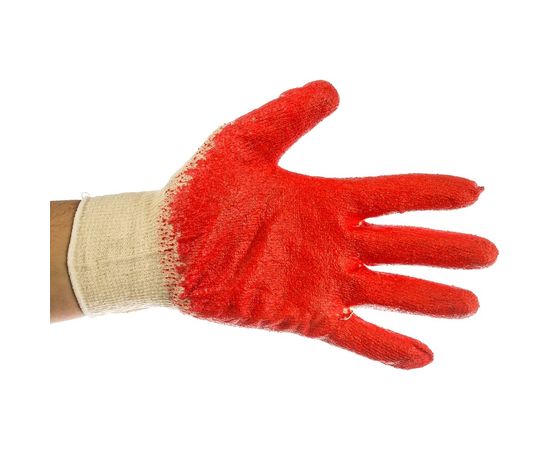 Перчатки Россия х/б ПВХ-обливные,10 класс 67724 