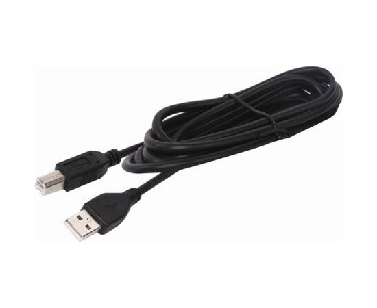 Кабель SONNEN USB 2.0 AM-BM 1,5м Premium медь для периферии экранированный черный 513128 