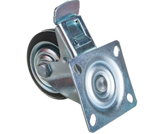 Колесо промышленное поворотное с тормозом SCB93 75 мм MFK-TORG 4003075 