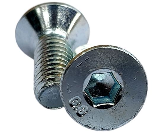 Винт ZAMETAL М10х70 пр. 8.8, с пот. гол., в/ш, DIN 7991, оц., 100 шт ZA516206 