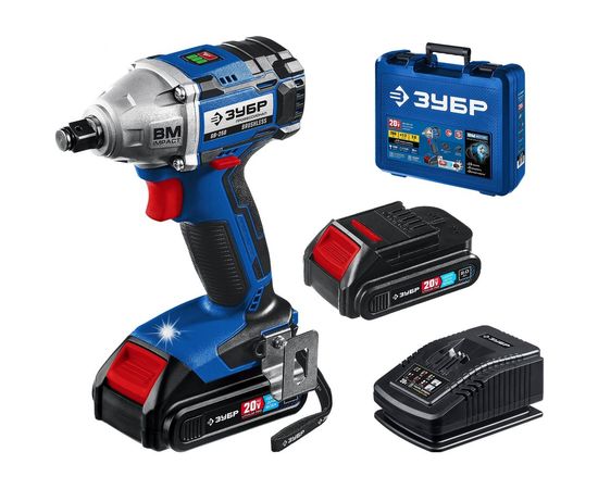 Бесщеточный гайковерт ЗУБР Профессионал GB-250-22 