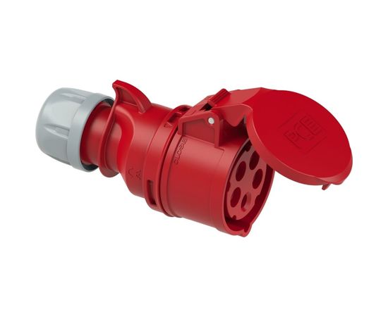Кабельная розетка PCE 16А 400V 3P+N+E IP44 215-6 