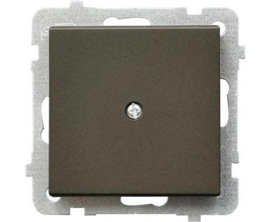 Заглушка Ospel Sonata, без рамки, шоколадный металлик Z-1R/m/40 