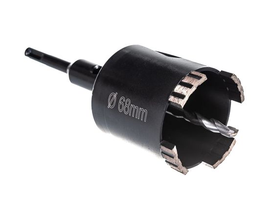 Коронка алмазная по бетону (68х70 мм; SDS+) Росомаха 500068 