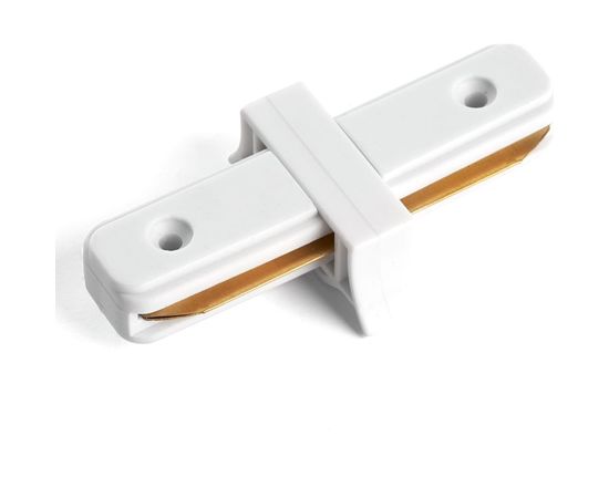 Прямой коннектор для шинопровода, белый Feron LD1000 10314 