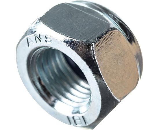 Самоконтрящаяся гайка ZAMETAL М12х1,25 пр. 8.0, DIN 985, оц. 250 шт. ZA518934 – изображение 2