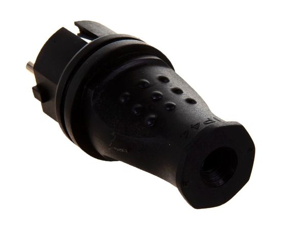 Прямая каучуковая вилка EKF 230В, 2P+PE, 16A, IP44 SQRPS-011-16-230-44 – изображение 2