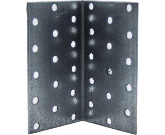 Крепежный равносторонний уголок АКСЛЕН KUR 60х60х80х2 мм 00-00000303 – изображение 2