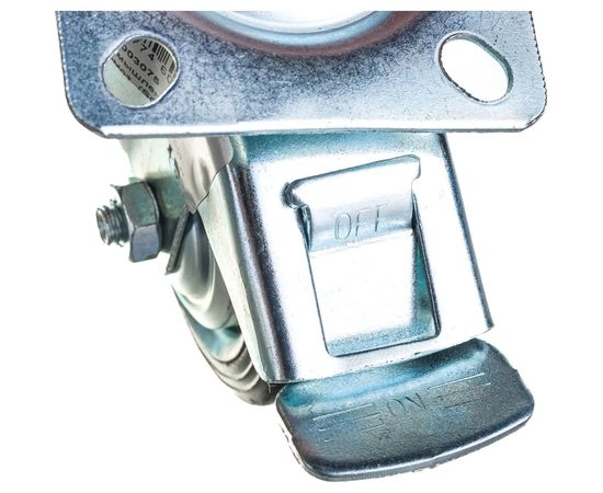 Колесо промышленное поворотное с тормозом SCB93 75 мм MFK-TORG 4003075 – изображение 2