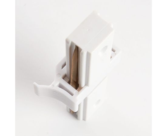 Прямой коннектор для шинопровода, белый Feron LD1000 10314 – изображение 2