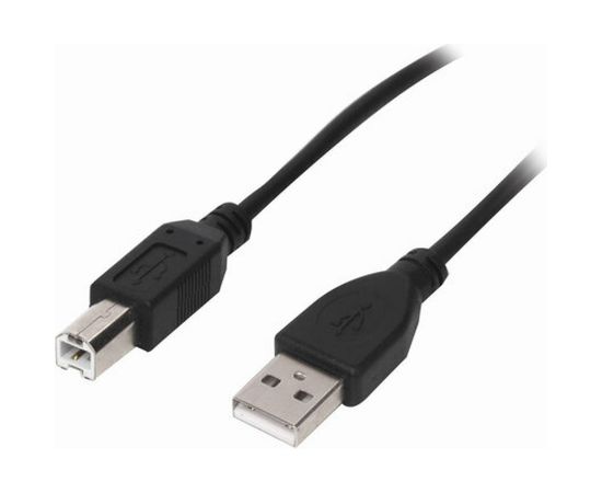 Кабель SONNEN USB 2.0 AM-BM 1,5м Premium медь для периферии экранированный черный 513128 – изображение 2