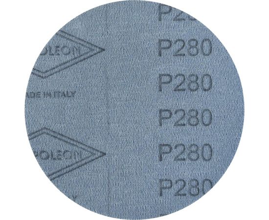 Круг шлифовальный на липучке FILM (5 шт; 150 мм; без отверстий; P280) NAPOLEON npf5-150-0-280 – изображение 2