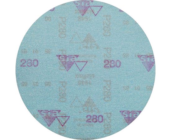 Круг шлифовальный на липучке siaflex 1948 (5+1 шт; 150 мм; без отверстий; P280) sia Abrasives sf6-150-0-280 – изображение 2