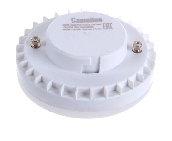 Светодиодная лампа Camelion LED10-GX53/865/GX53 10Вт 220В 13616 – изображение 2