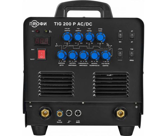 Аппарат аргонодуговой сварки ПТК ПРОФИ TIG 200 P AC/DC 00000032164 – изображение 2
