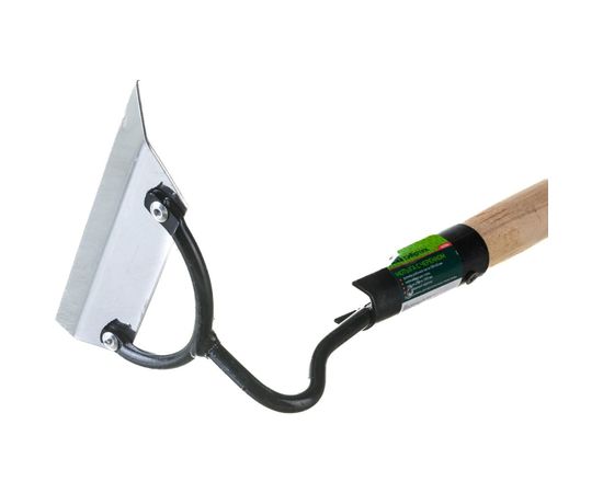 Мотыга из нержавеющей стали с черенком 150х50мм СИБРТЕХ Россия 62334 – изображение 2