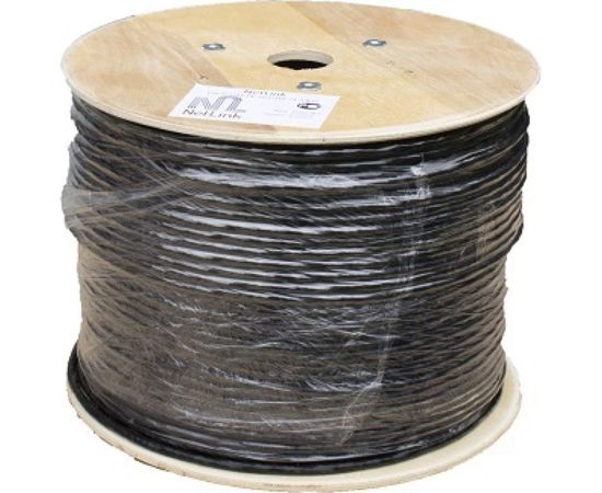 Кабель Netlink с одножильным тросом NL-CU UTP 4PR 24 AWG CAT5e 305м ВНЕШНИЙ УТ000002700 – изображение 2