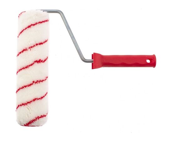 Валик с ручкой 8мм, 250мм, ворс 9мм, D 48мм, D ручки 8мм, полиамид MATRIX НЕЙЛОН Стандарт 80755 – изображение 2