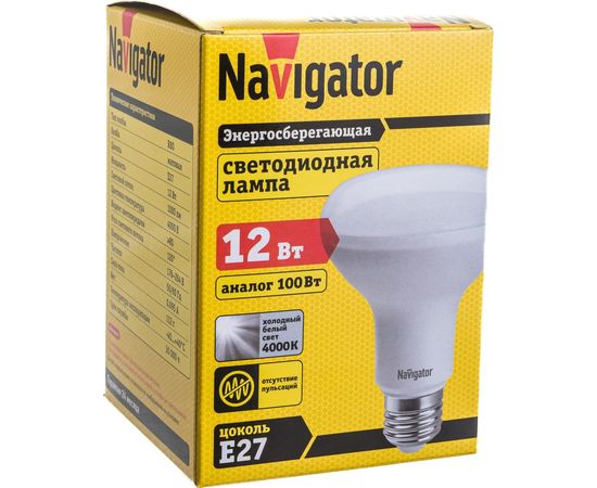 Лампа Navigator NLL-R80-12-230-4K-E27 94336 – изображение 3