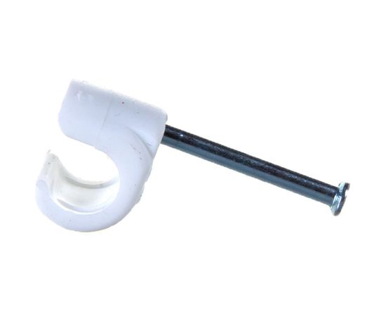 Крепежная скоба ЕВРОПАРТНЕР белая SC 7-10 50шт. 3 0835 1 – изображение 3