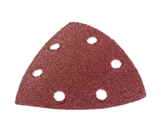Треугольник шлифовальный на липучке (5 шт; 80х80х80 мм; Р80) PATRIOT 820010302 – изображение 3
