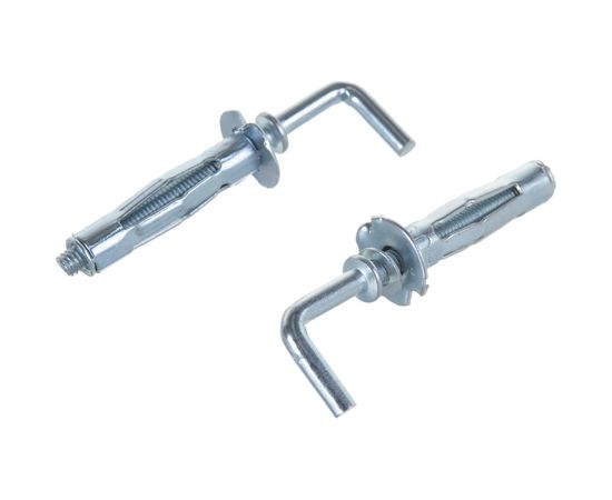 Анкер дюбель Tech-Krep Молли W с крюком М4х32 4 шт - пакет 112287 – изображение 3