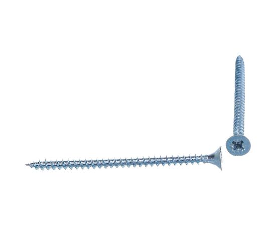 Саморез КРЕП-КОМП белый цинк POZY 4,5х70 200шт бд4570ф – изображение 3