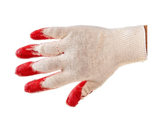 Перчатки Россия х/б ПВХ-обливные,10 класс 67724 – изображение 3