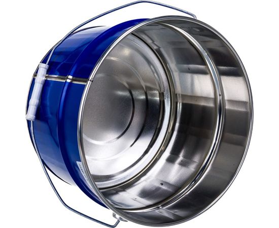 Металлическое ведро ТАРА 10л, синий, крышка-обруч 17262 – изображение 4