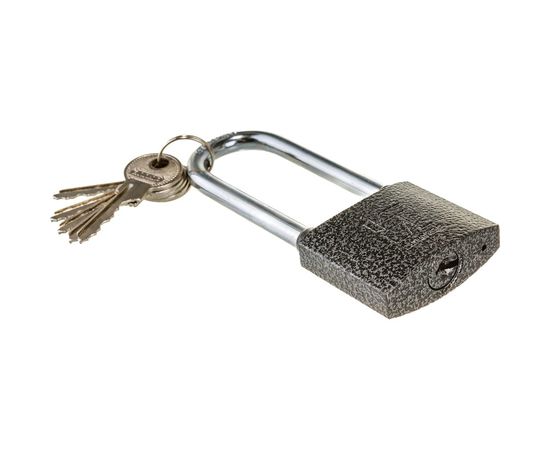 Навесной замок Аллюр HG-350C-L ВС1Ч-350Д полимер 5 ключей 3387 – изображение 4