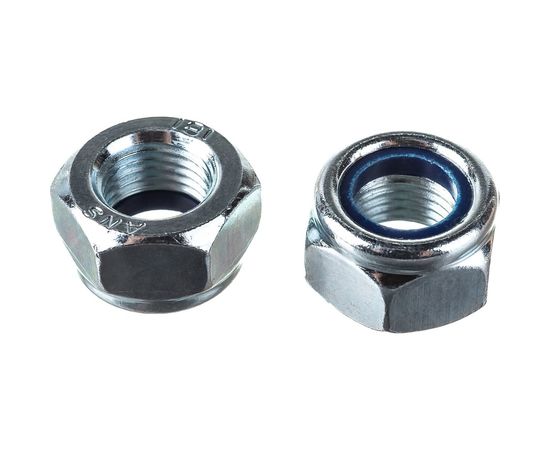 Самоконтрящаяся гайка ZAMETAL М12х1,25 пр. 8.0, DIN 985, оц. 250 шт. ZA518934 – изображение 4