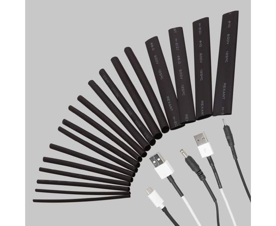 Набор термоусадочных трубок REXANT №5 СТАНДАРТ 29-0105 – изображение 5