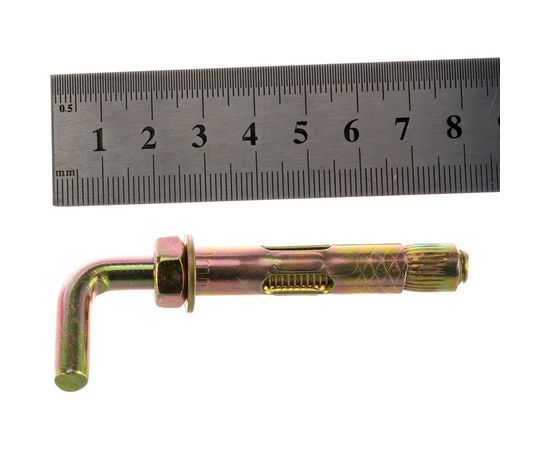 Анкерный болт с Г-образным крюком Tech-Krep HL 10x60 2 шт - пакет 112566 – изображение 5