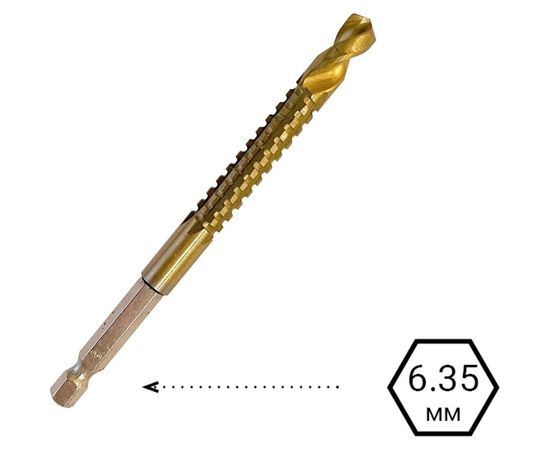 Фрезеровальное сверло Кукуруза (8 мм; 1/4HEX-E) VIRA 551308 – изображение 5