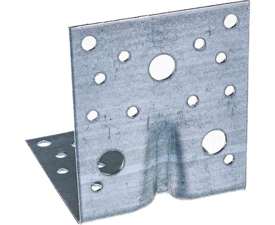 Крепежный усиленный уголок Tech-Krep оцинкованный 105х105х90х2,0 мм - накл. 124408 – изображение 5