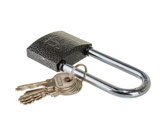 Навесной замок Аллюр HG-350C-L ВС1Ч-350Д полимер 5 ключей 3387 – изображение 5