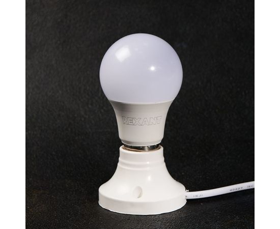 Светодиодная лампа REXANT груша, A60, 11,5 Вт, E27, 1093 лм, 4000 K, нейтральный свет 604-004 – изображение 5