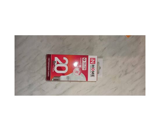 Светодиодная лампа IN HOME LED-A60-VC 20Вт 230В Е27 6500К 1800Лм 4690612020310 – изображение 6